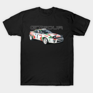 Toyota Celica Turbo 4WD Carlos Sainz Monte Carlo World Rally Car T-Shirt